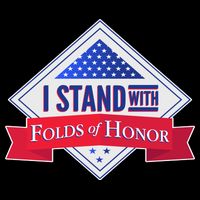 I Stand With Folds Of Honor Backpack