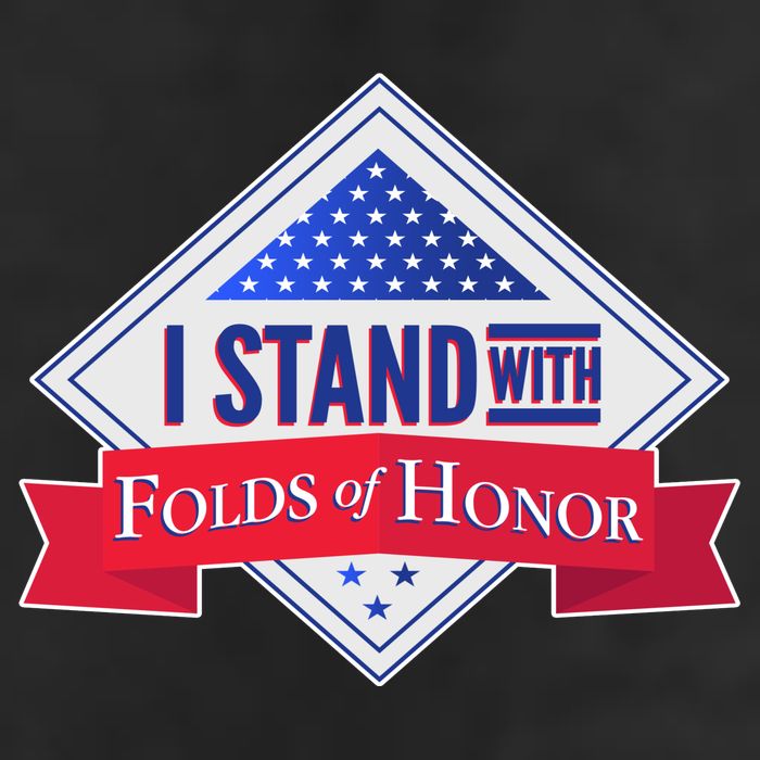 I Stand With Folds Of Honor Tumbler