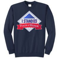 I Stand With Folds Of Honor Sweatshirt