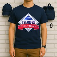 I Stand With Folds Of Honor T-Shirt