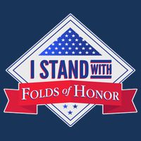 I Stand With Folds Of Honor 7-Panel Snapback Hat