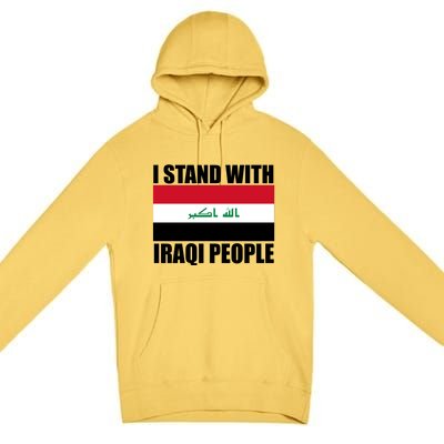 I Stand With Iraqi People Premium Pullover Hoodie