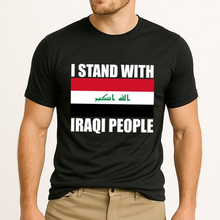 I Stand With Iraqi People Cooling Performance Crew T-Shirt