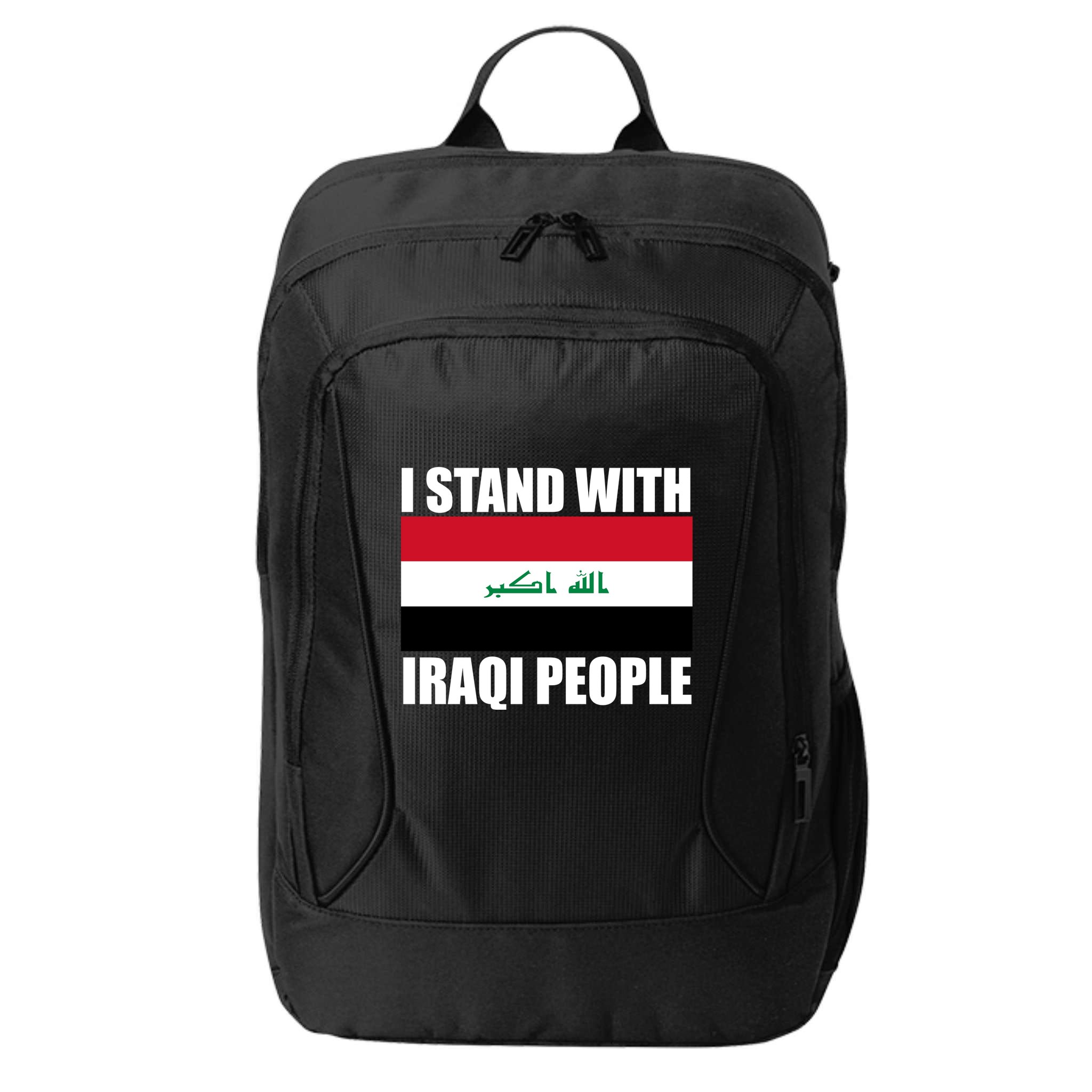 I Stand With Iraqi People City Backpack
