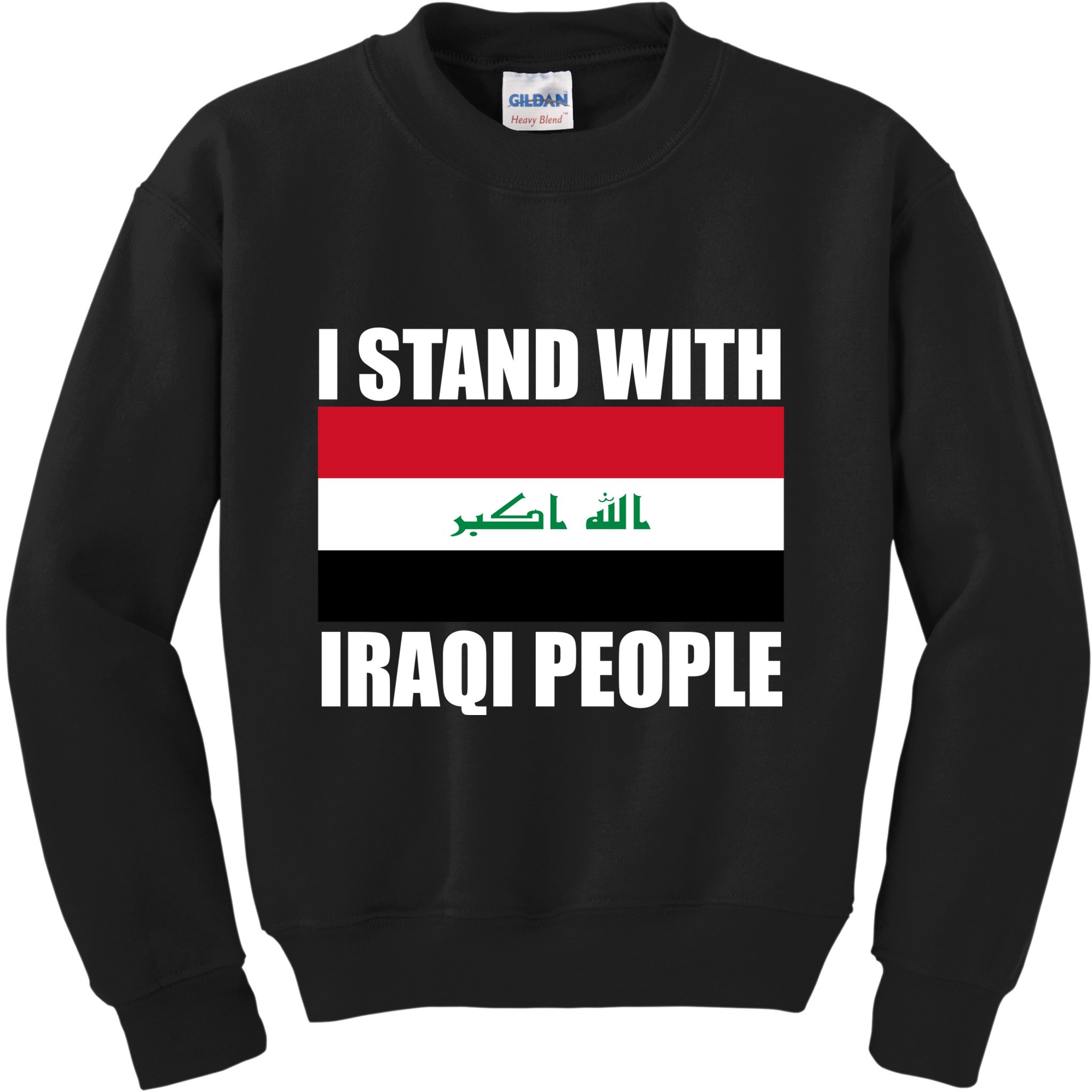 I Stand With Iraqi People Kids Sweatshirt