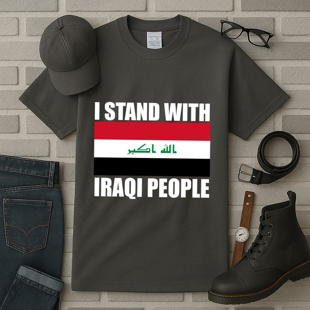 I Stand With Iraqi People Tall T-Shirt