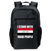 I Stand With Iraqi People Backpack