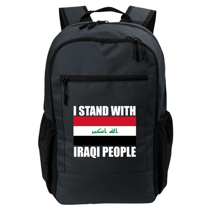 I Stand With Iraqi People Backpack
