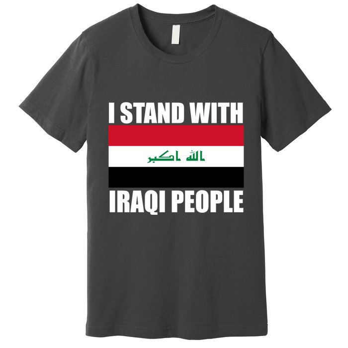 I Stand With Iraqi People Premium T-Shirt