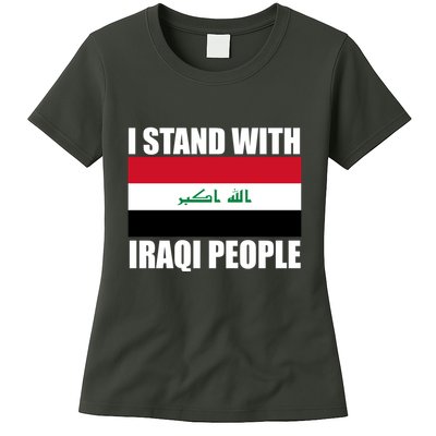 I Stand With Iraqi People Womens T-Shirt