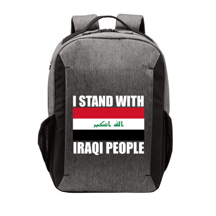 I Stand With Iraqi People Vector Backpack
