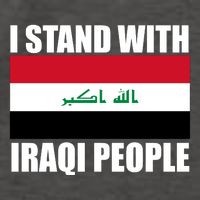 I Stand With Iraqi People Vector Backpack