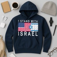 I stand With Israel Fag Vintage Hoodie