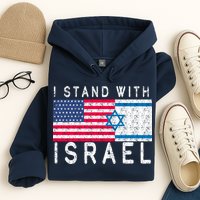 I stand With Israel Fag Vintage Hoodie