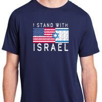 I stand With Israel Fag Vintage Adult ChromaSoft Performance T-Shirt