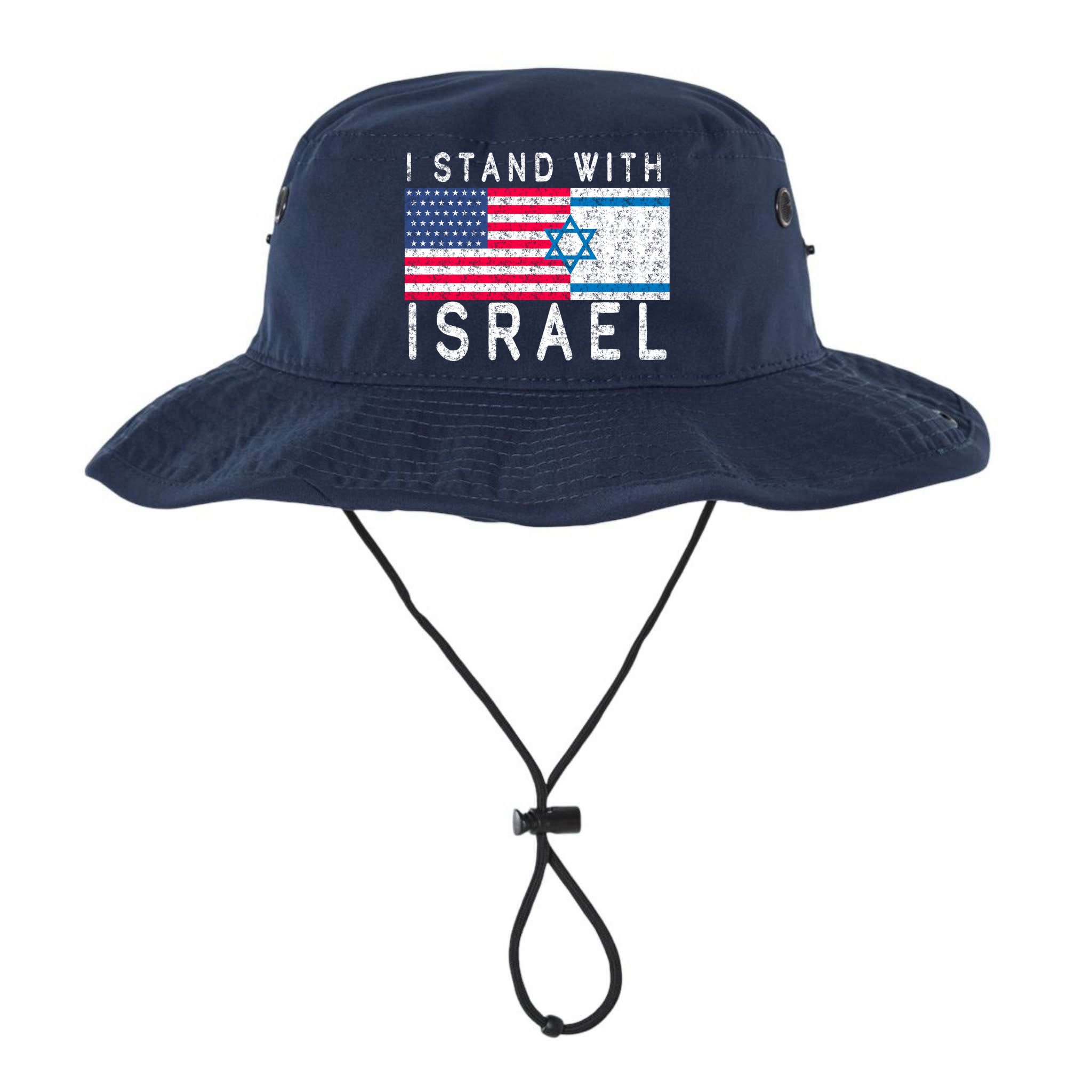 I stand With Israel Fag Vintage Bucket Hat