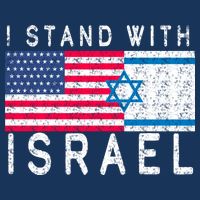 I stand With Israel Fag Vintage Bucket Hat