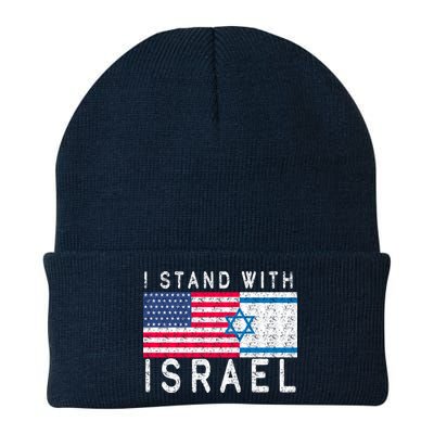 I stand With Israel Fag Vintage Beanie