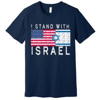 I stand With Israel Fag Vintage Premium T-Shirt