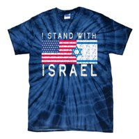 I stand With Israel Fag Vintage Tie-Dye T-Shirt