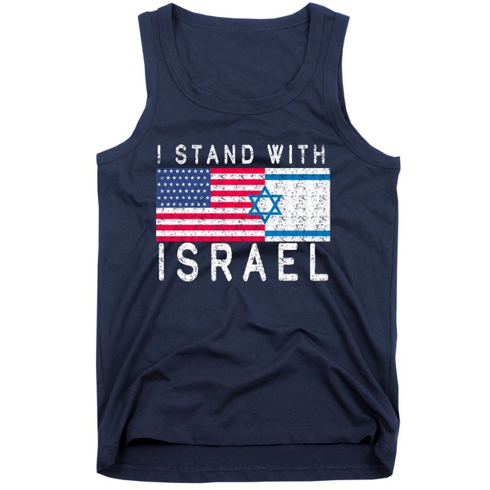 I stand With Israel Fag Vintage Tank Top