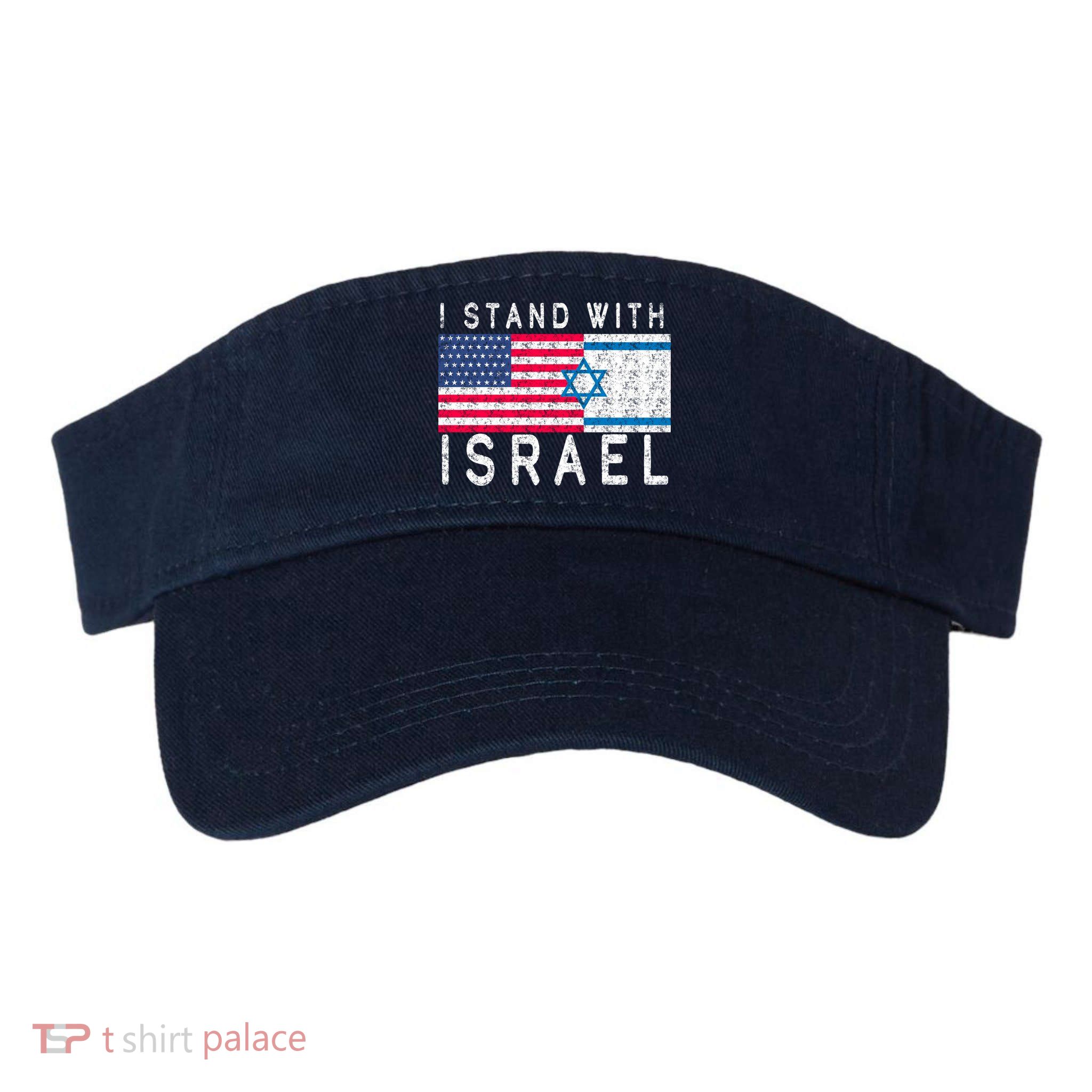 I stand With Israel Fag Vintage Visor