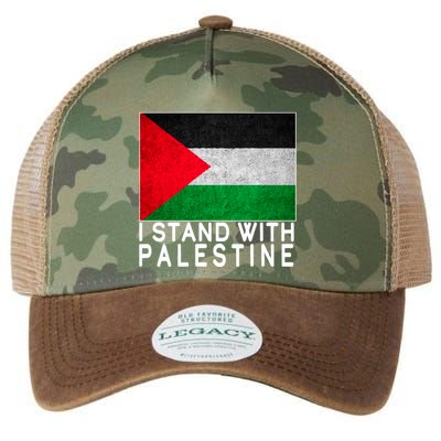 I Stand With Palestine Supporters Free Gaza Jerusalem Mosque Legacy Tie Dye Trucker Hat