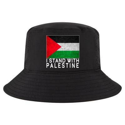 I Stand With Palestine Supporters Free Gaza Jerusalem Mosque Cool Comfort Performance Bucket Hat