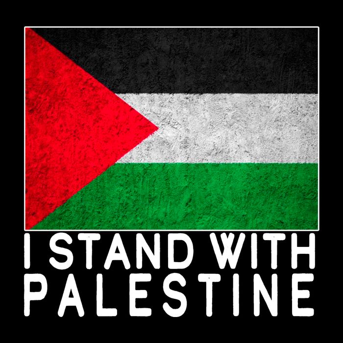 I Stand With Palestine Supporters Free Gaza Jerusalem Mosque T-Shirt