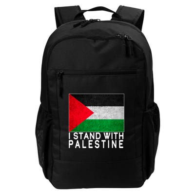 I Stand With Palestine Supporters Free Gaza Jerusalem Mosque Backpack