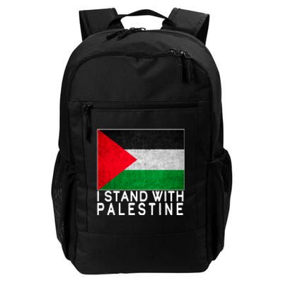 I Stand With Palestine Supporters Free Gaza Jerusalem Mosque Daily Commute Backpack