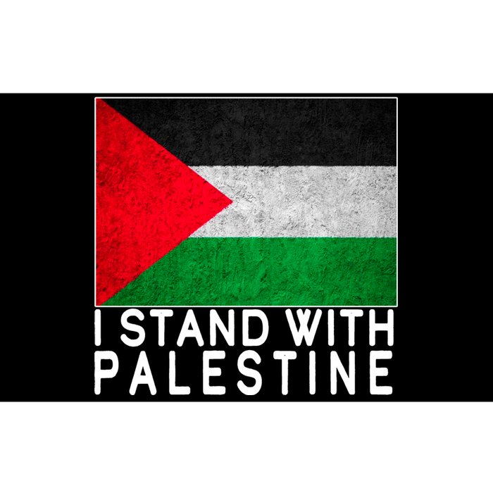 I Stand With Palestine Supporters Free Gaza Jerusalem Mosque Bumper Sticker