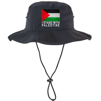 I Stand With Palestine Supporters Free Gaza Jerusalem Mosque Legacy Cool Fit Booney Bucket Hat