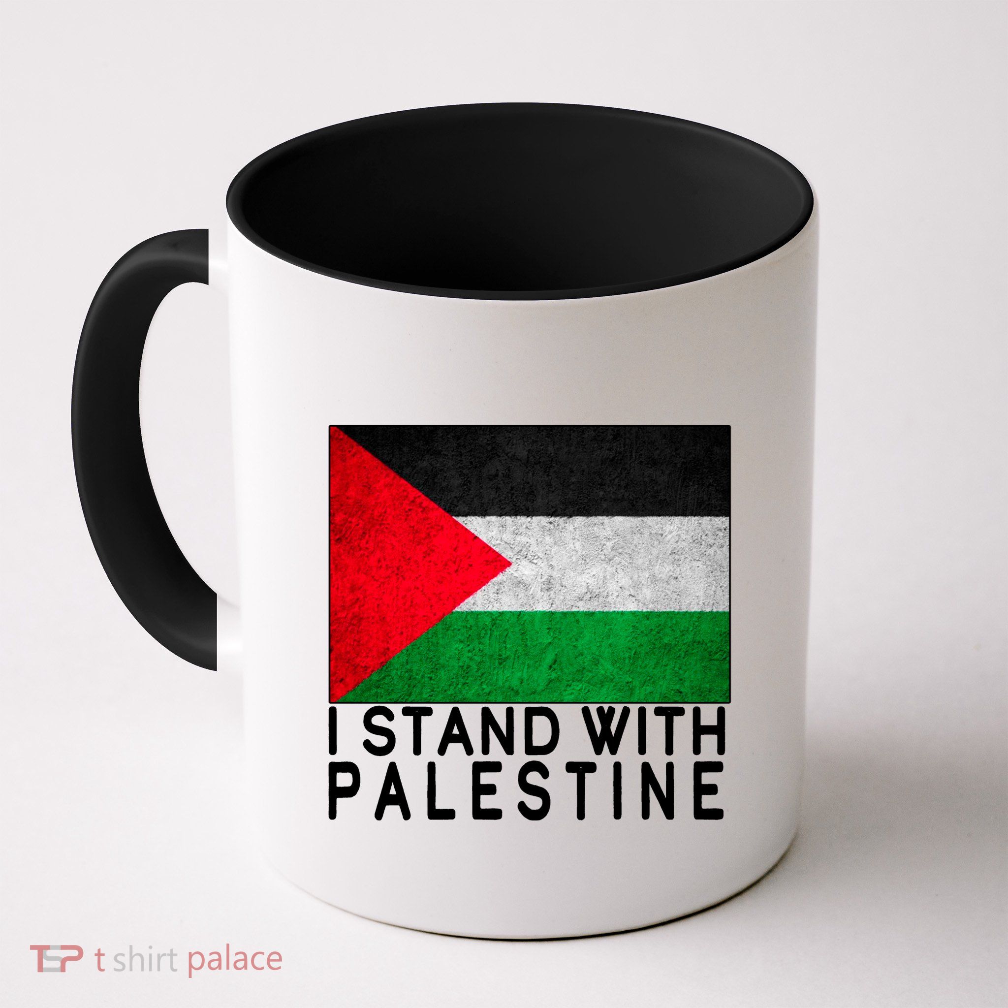 I Stand With Palestine Supporters Free Gaza Jerusalem Mosque Mug