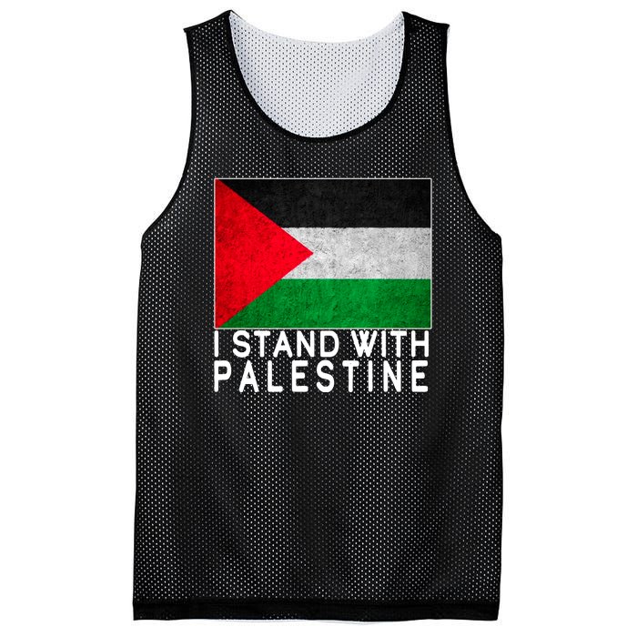 I Stand With Palestine Supporters Free Gaza Jerusalem Mosque Mesh Reversible Basketball Jersey Tank