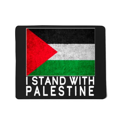 I Stand With Palestine Supporters Free Gaza Jerusalem Mosque Mousepad