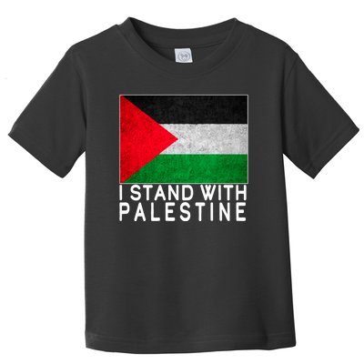 I Stand With Palestine Supporters Free Gaza Jerusalem Mosque Toddler T-Shirt