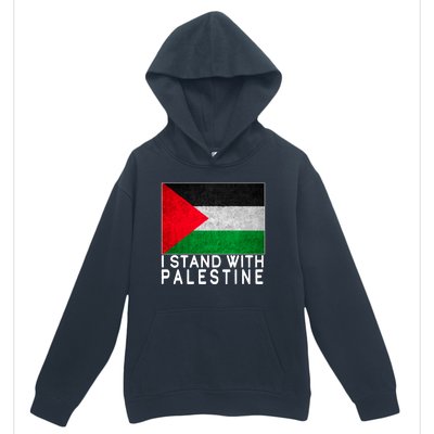 I Stand With Palestine Supporters Free Gaza Jerusalem Mosque Urban Pullover Hoodie