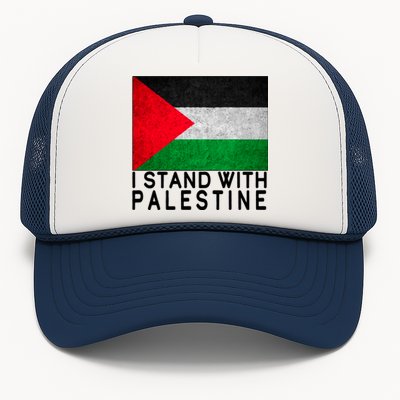 I Stand With Palestine Supporters Free Gaza Jerusalem Mosque Trucker Hat