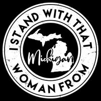 I Stand With That Woman From Michigan City Backpack