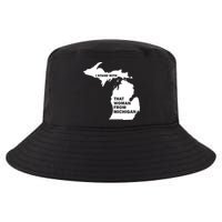I Stand With That Woman From Michigan Social Justice Cool Comfort Performance Bucket Hat
