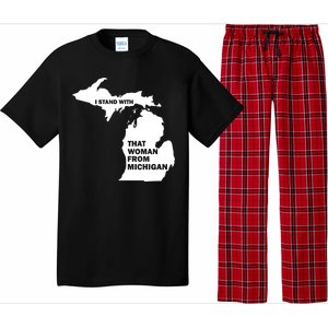 I Stand With That Woman From Michigan Social Justice Pajama Set