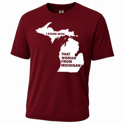 I Stand With That Woman From Michigan Social Justice Performance Shirt