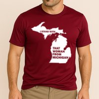 I Stand With That Woman From Michigan Social Justice Cooling Performance Crew T-Shirt