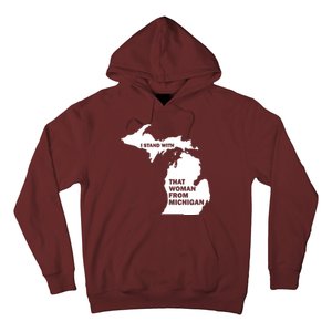 I Stand With That Woman From Michigan Social Justice Hoodie