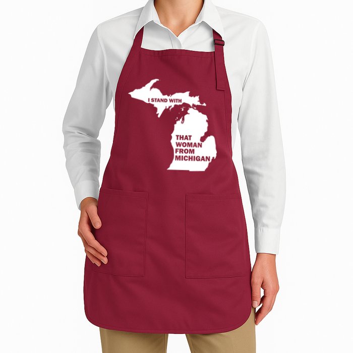 I Stand With That Woman From Michigan Social Justice Apron