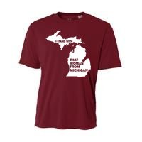 I Stand With That Woman From Michigan Social Justice Performance Sprint T-Shirt