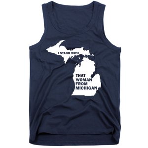 I Stand With That Woman From Michigan Social Justice Tank Top