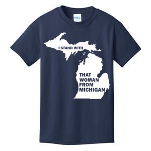 I Stand With That Woman From Michigan Social Justice Kids T-Shirt