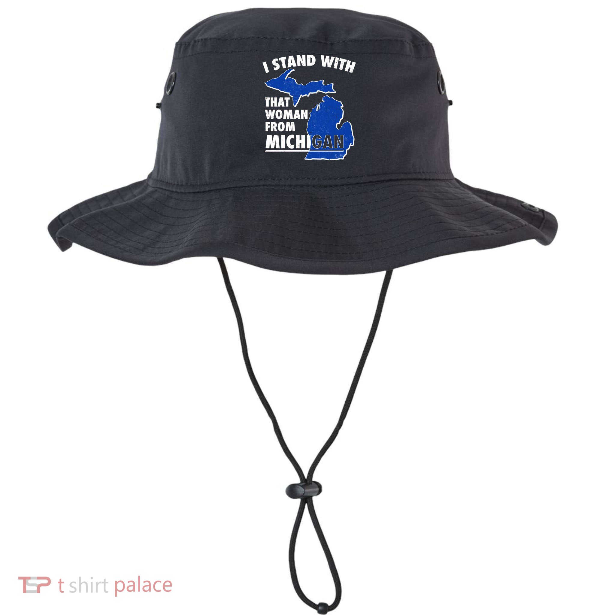 I Stand With That Woman From Michigan Support Bucket Hat